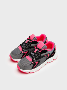 Кроссовки PlayToday 22427926, серый, фуксия, черный, 36