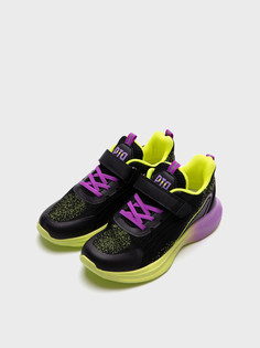 Кроссовки PlayToday 22427925, черный, зеленый, фиолетовый, 34