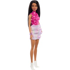 Кукла Barbie Fashionistas Top Pink Stars, HRH13