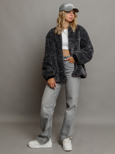 Бомбер меховой Тереза Batik 816-24о, графит, 146 Батик