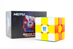 Кубик Рубика магнитный MoYu WeiLong WRM 3x3 V10 Ball-Core UV Coated