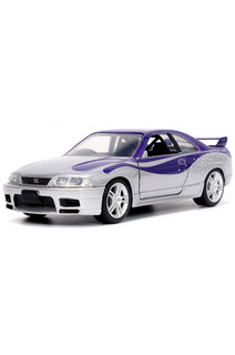 Модель Jada Toys Машинки Форсаж 1:32 FF 1995 Nissan Skyline GT-R BCNR33