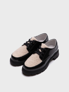 Полуботинки PlayToday 22427907, черный, молочный, 34