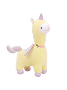 Мягкая игрушка Альпака единорог Alpaca unicorn 30см No Brand