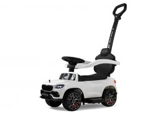 Детский толокар-каталка RIVERTOYS с ручкой и пультом Maybach Z003ZZ-A белый