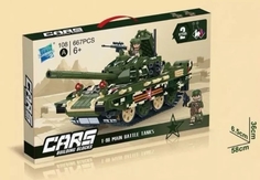 Конструктор ZUANMA T-90 667 деталей