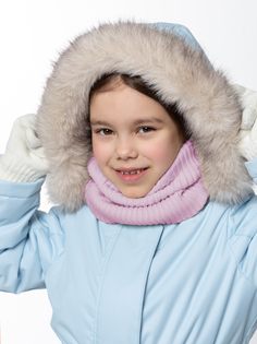 Снуд детский NIKASTYLE 17з16724, розовый, onesize