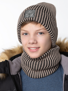 Комплект детский NIKASTYLE 12з16624, бежевый; черный, 50-54