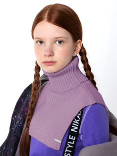 Снуд детский NIKASTYLE 17з16824, фиолетовый, onesize