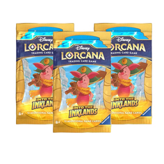 Настольная игра Disney Lorcana TCG: 3 бустера издания Into the Inklands англ