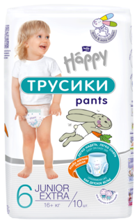 Подгузники Bella Baby Happy Junior Extra 10 шт.