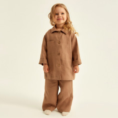 Пижама детская SL HOME Comfort, кофейный, 134-140