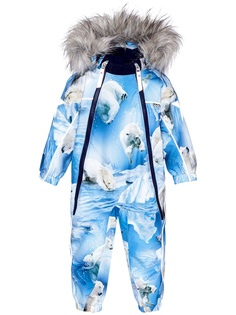 Комбинезон детский Molo 5W24N104, голубой Polar Bear Joy, 80