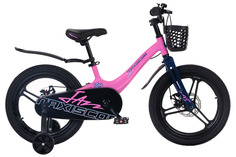 Maxiscoo Детский велосипед Maxiscoo Jazz Pro 18" (2024), розовый