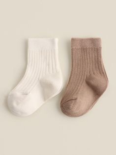 Носки детские SL Home 2 пары, 6-8 см, бежевый