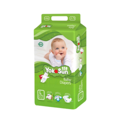 Детские подгузники YokoSun Eco L 9-13 кг 50 шт