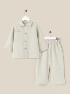 Пижама детская SL HOME Comfort, светло-зеленый, 110-116