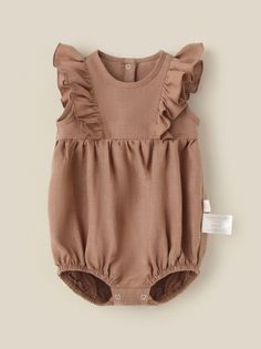 Боди детское SL Home Kid, Коричневый, 74