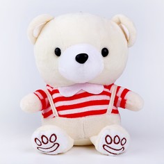 Мягкая игрушка "Мишка" в штанишках, 18 см No Brand