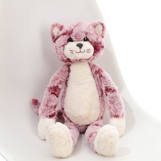 Мягкая игрушка Кот, 50 см, вишнёвый No Brand