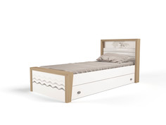 Кровать ABC-KING 190х90 № 3MIX OCEAN № 3 (cream)