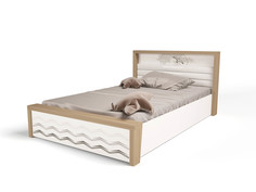 Кровать ABC-KING 160х90 №5MIX OCEAN №5 с под.мех (cream)