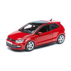 Bburago игрушечная машинка металлическая 1:24 Volkswagen Polo GTI Mark 5, красный