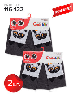 Колготки детские Conte Kids TIP-TOP 17С-60СП, темно-серый, 116-122