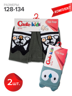 Колготки детские Conte Kids TIP-TOP 17С-60СП, бирюзовый (447),хаки (560), 128-134