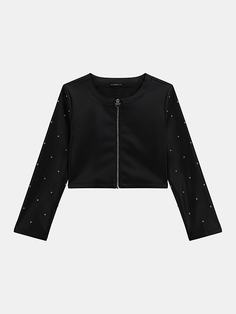 Куртка кожаная детская Guess J4RL06 WE8 летD0, Черный, 14 лет