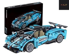 Конструктор ILICIT Technique RacingCar Синий спорткар 570 дет