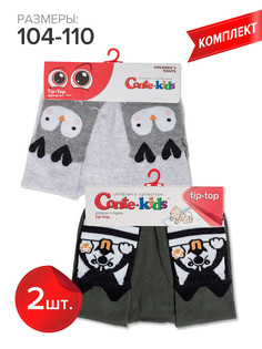 Колготки детские Conte Kids TIP-TOP 17С-60СП, серый (571),хаки (560), 104-110