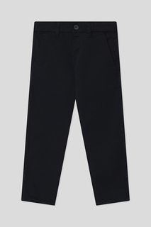 Брюки детские Mayoral 512, белый/синий, 4 года