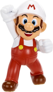 Мини-фигурка Jakks Pacific World of Nintendo Огненный Марио 7см 02820 Super Mario