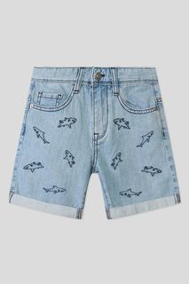 Шорты детские Benetton 4AHD59F70, синий, 1Y
