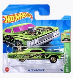 Машинка базовой коллекции Hot Wheels LAYIN` LOWRIDER салатовая 5785/HKJ08