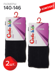 Колготки детские Conte Kids CLASS 7С-31СП, графит, 140-146