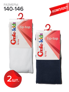 Колготки детские Conte Kids TIP-TOP, белый,синий, 140-146