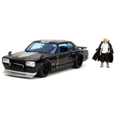 Машинка с фигуркой Hollywood Rides 1:24 1971 Nissan Skyline GTR W/Mikey 0801310346983 Jada Toys