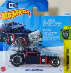 Машинка базовой коллекции Hot Wheels BRICK AND MOTOR синяя 5785/HTC55