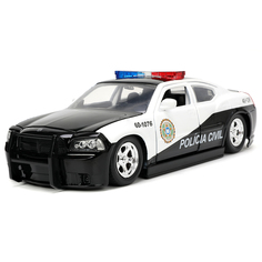 Модель машинки Jada Toys Форсаж 1:24 2006 Dodge Charger, Fast 5, Police Car 0801310336656
