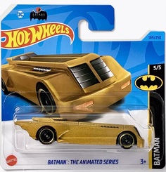 Машинка базовой коллекции Hot Wheels BATMAN: THE ANIMATED SERIES золотая 5785 HKJ76