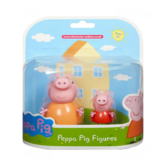Игровой набор Intertoy Peppa Pig Семья Пеппы 2 фигурки