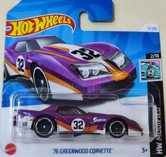 Машинка базовой коллекции Hot Wheels 76 GREENWOOD CORVETTE сиреневый 5785 HTB67