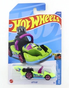 Машинка базовой коллекции Hot Wheels LET`S GO салатовая C4982 HCW76