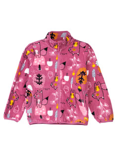 Куртка трикотажная для девочек PlayToday, цветной, 98