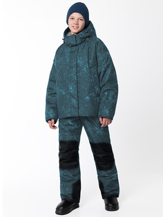 Комплект верхней одежды детский NIKASTYLE 7з6324, атлантик/голубой, 164