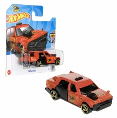 Машинка базовой коллекции Hot Wheels TIME ATTAXI красная 5785 HKG89