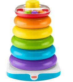 Развивающая игрушка Fisher-Price Giant Rock-a-Stack GJW15 6 дет разноцветный