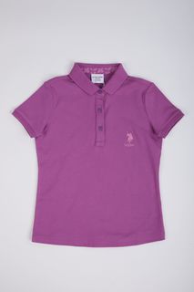 Футболка детская US Polo Assn G084SZ0110TP01-IY024_VR038, фиолетовый, 140